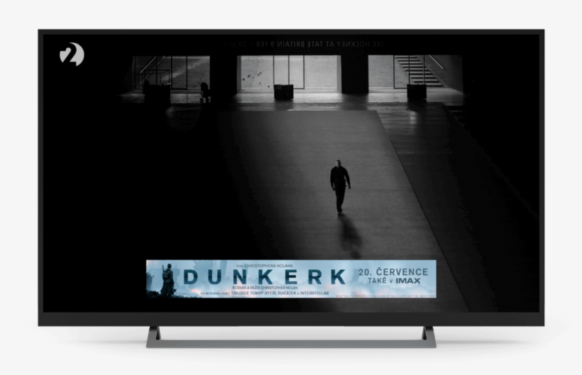 Programmatic Campaign On Hbbtv For Vertical Entertainment - Led-backlit Lcd Display, transparent png download