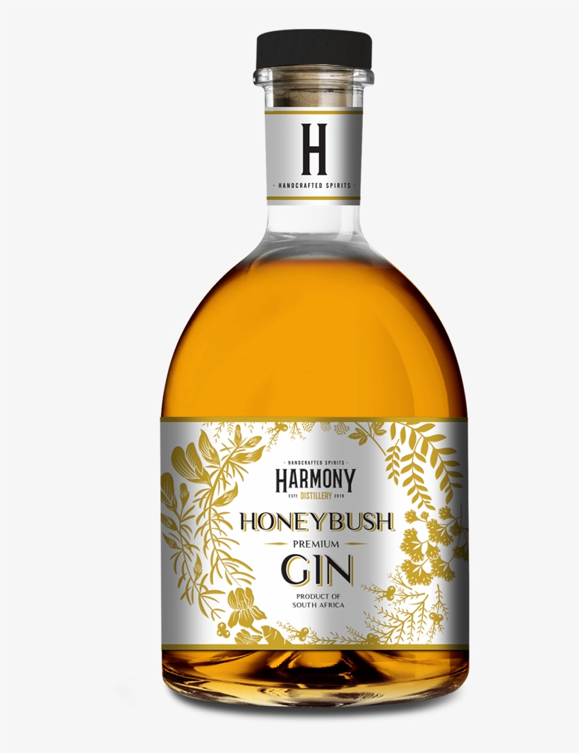 Gin Bottle - Harmony Gin, transparent png download