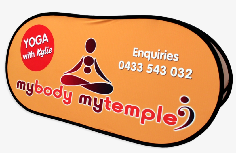 Medium Horizontal Pop Up Banner - Illustration, transparent png download