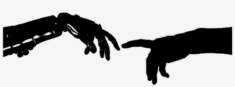 Robot Silhouette - Shadow, transparent png download