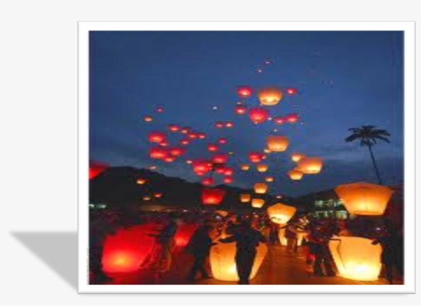 Chinese Sky Lanterns - Sky Lantern, transparent png download