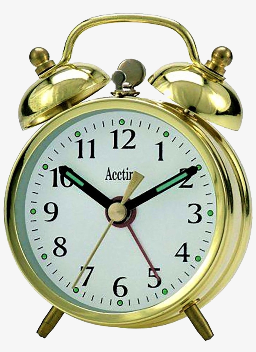 Acctim Selworth Keywound Wind Up Double Bell Alarm Mechanical Alarm
