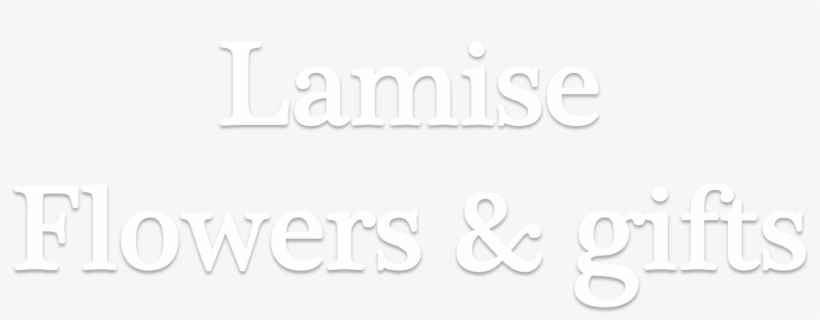 Lamise Flowers And Gifts - Calligraphy, transparent png download