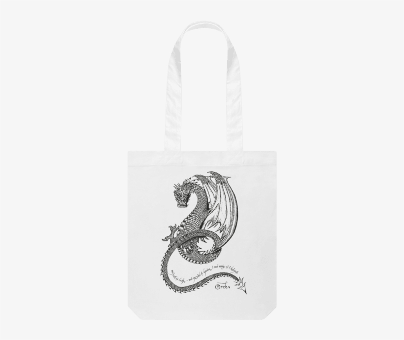 White Smaug™ Tote Bag - Tote Bag, transparent png download