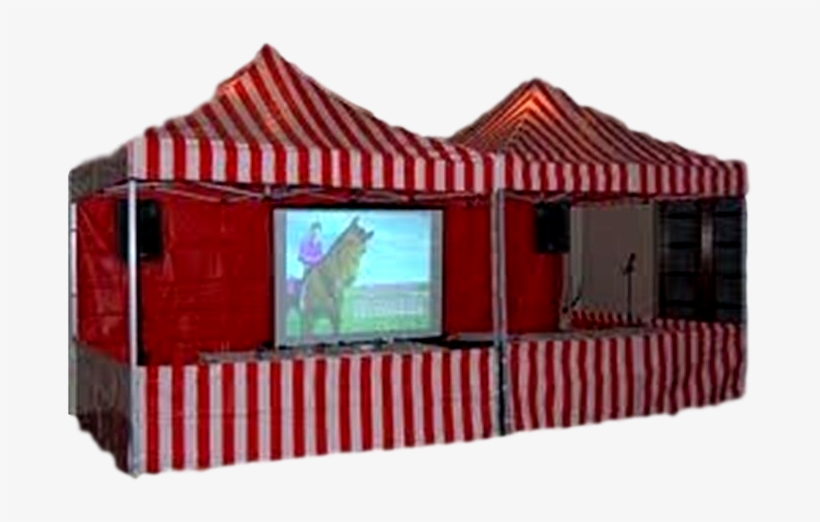 Double Carnival Tent Details - House, transparent png download