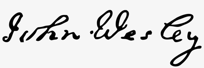 Society Of Evangelical Arminians - John Wesley Signature, transparent png download