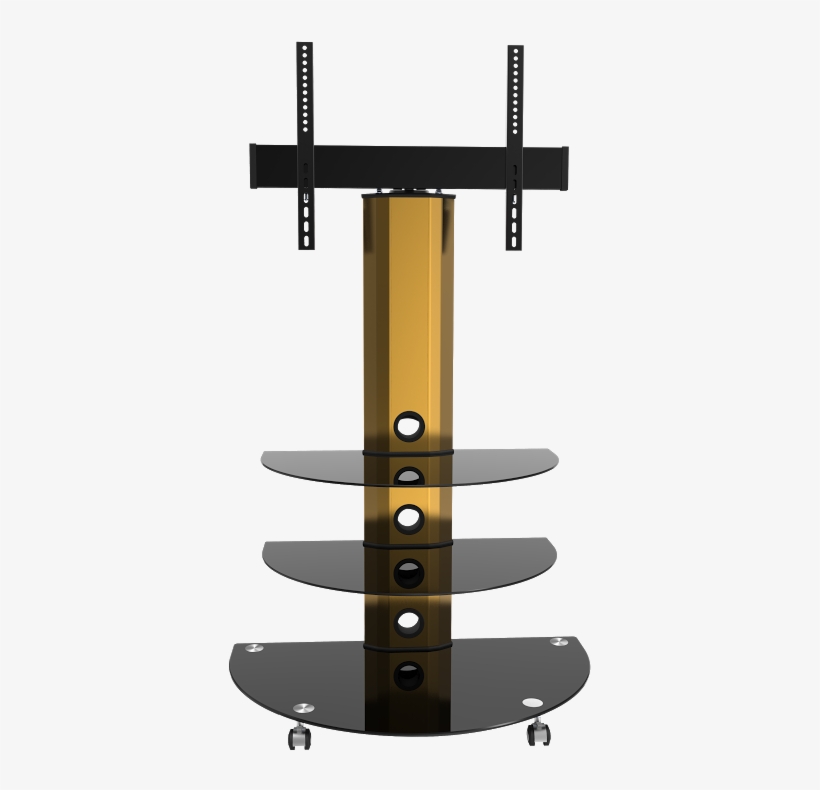 7 Goldine - Tv Stand With Wheels In Uk, transparent png download
