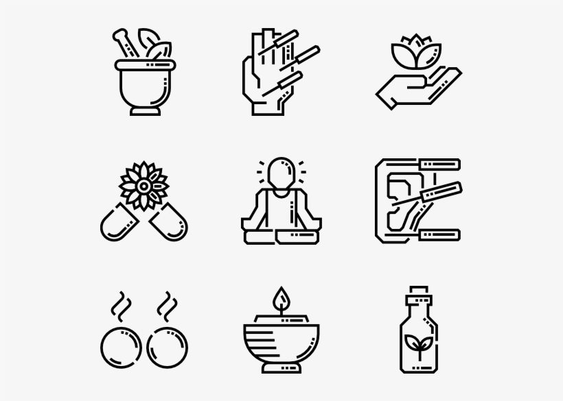 Alternitive Medicine - Line Art, transparent png download