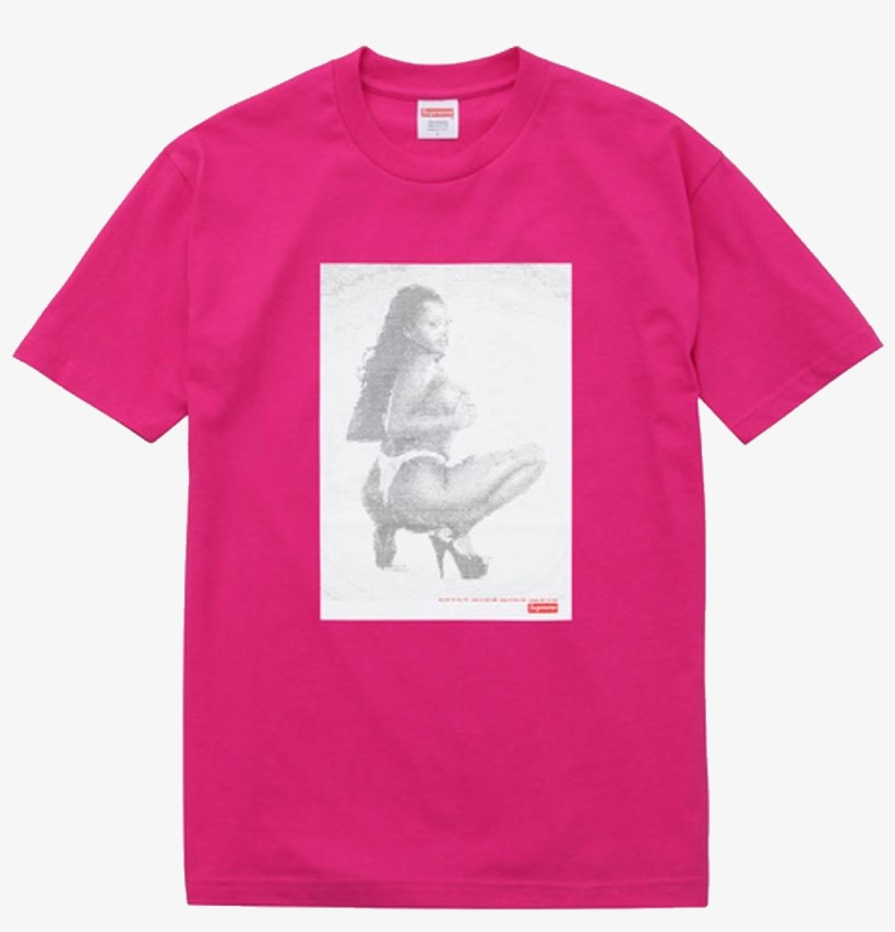 Supreme Digi Tee - Supreme Digi Tee Pink, transparent png download
