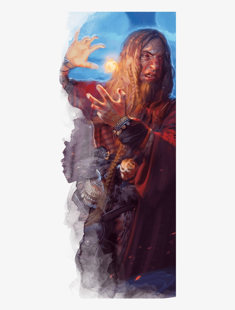 Fireball - Stregoni Fantasy Fan Art, transparent png download