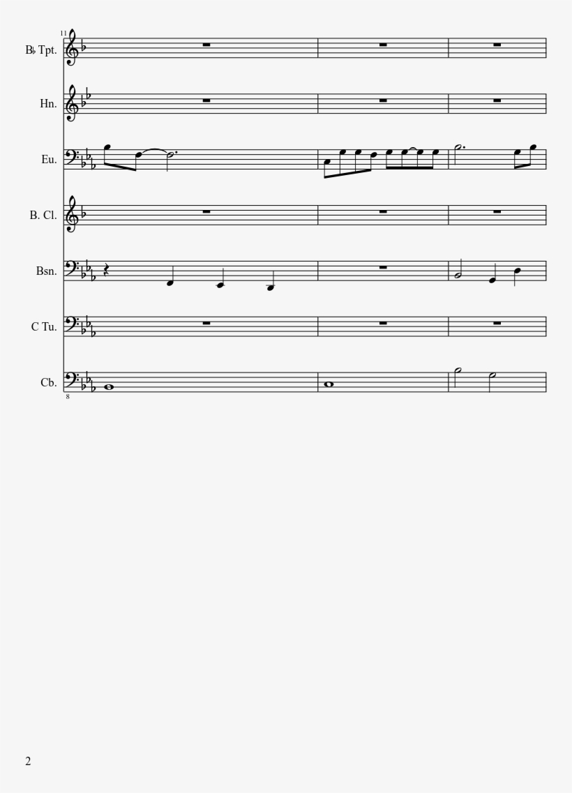 Mononoke Hime もののけ姫 - Princess Mononoke Trumpet Sheet Music, transparent png download