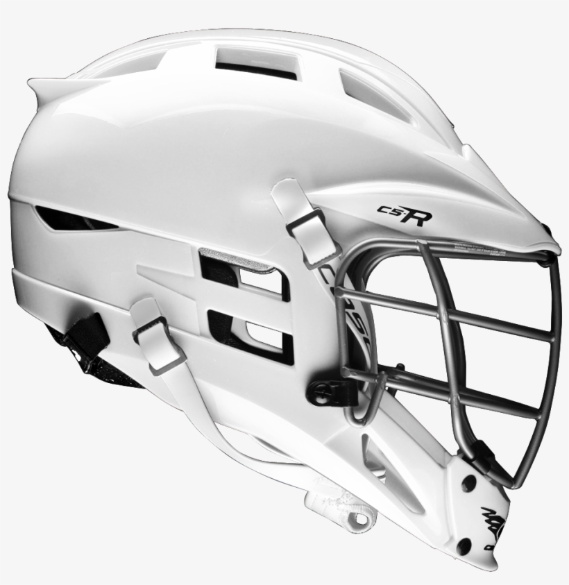 Cascade Matte Black Helmet - Cascade Cs R Lacrosse Helmet, transparent png download