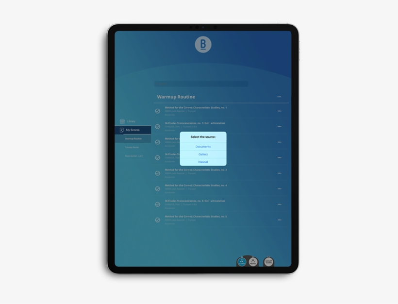 Your Sheet Music Library, Anytime, Anywhere - Gadget, transparent png download