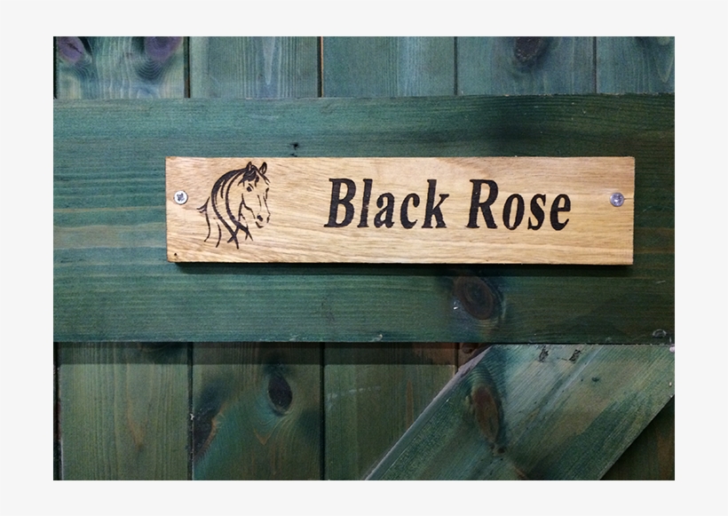 Bespoke Wooden Horse Signs - Plywood, transparent png download