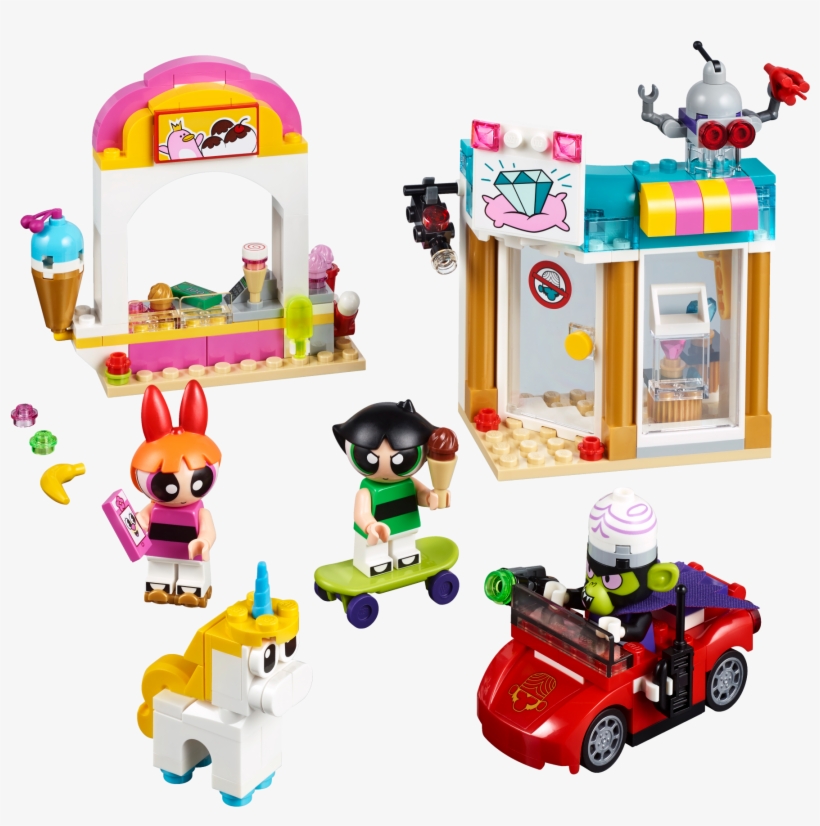 Mojo Jojo Strikes - Lego Powerpuff Girl Sets, transparent png download
