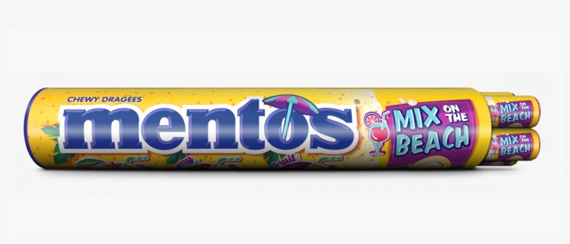 Mentos Jumboroll Mix On The Beach - Mentos, transparent png download