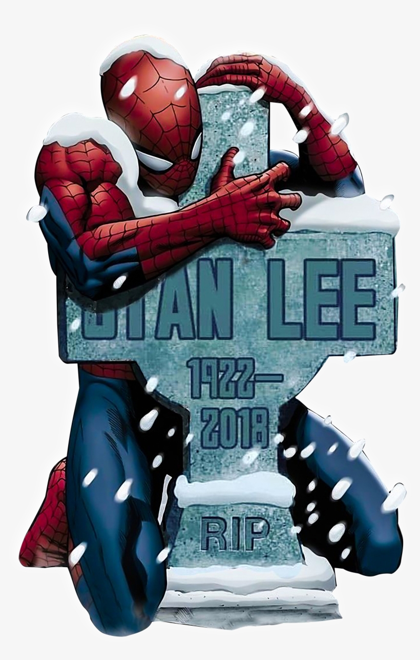 Spiderman Stan Lee Rip, transparent png download