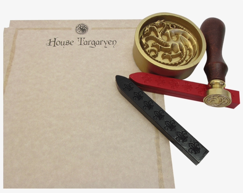 Game Of Thrones House Targaryen Deluxe Stationery Set, transparent png download