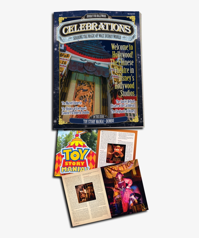 Celebrations Is The Magazine That All Disney Fans Have - Toy Story 3, transparent png download