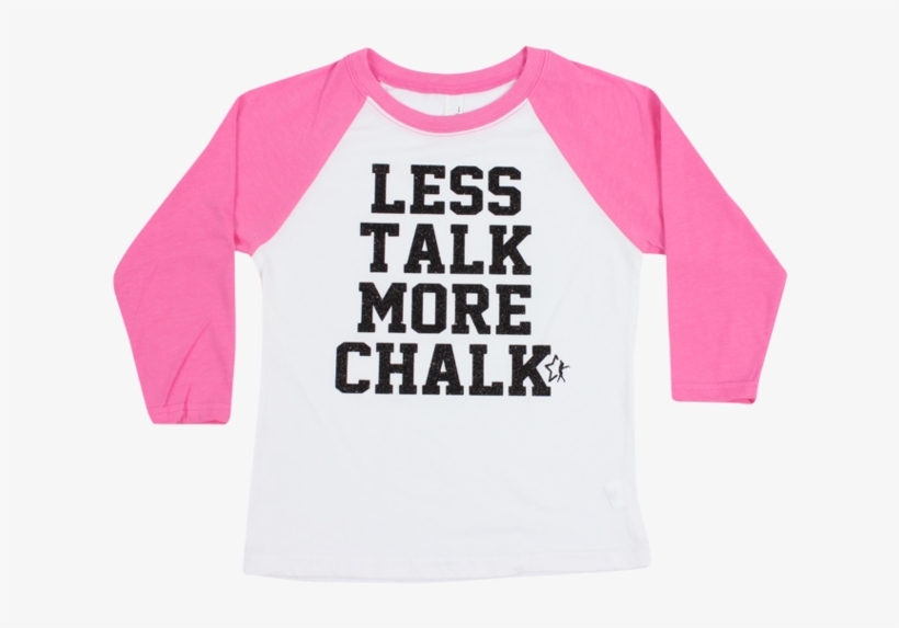 Less Talk More Chalk Baseball Tee - Franklin Marshall, transparent png download