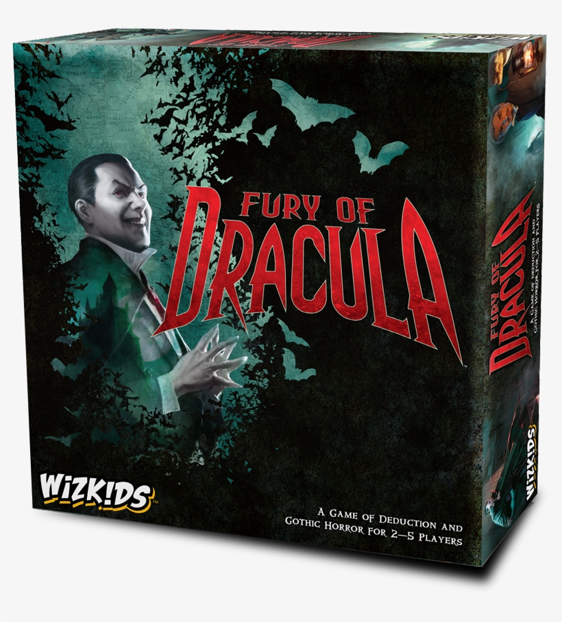 Stock Photo - Fury Of Dracula Board Game 4th Edition, transparent png download