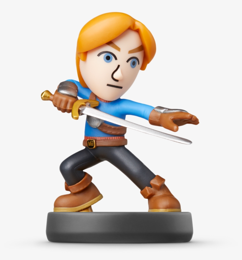 Amiibo/mii Swordfighter, transparent png download