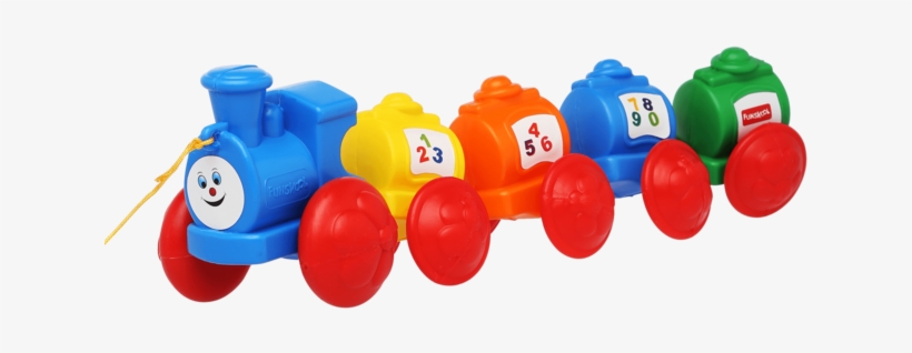 Unisex Wibbly Wobbly Toy Train - Push & Pull Toy, transparent png download