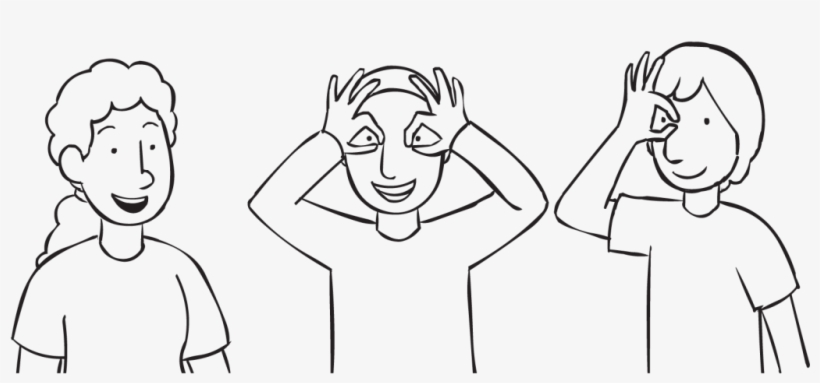 Chicken-eyes - Line Art, transparent png download