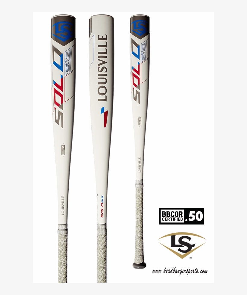 2019 Louisville Slugger Solo 619 Bbcor Baseball Bat - 2019 Louisville Slugger Prime, transparent png download
