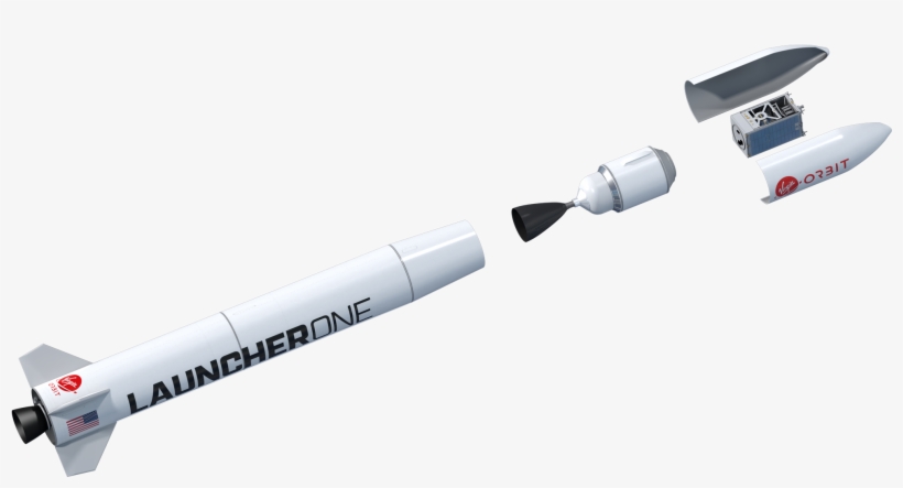 A Graphic Of The Launcherone Rocket - Virgin Orbit, transparent png download