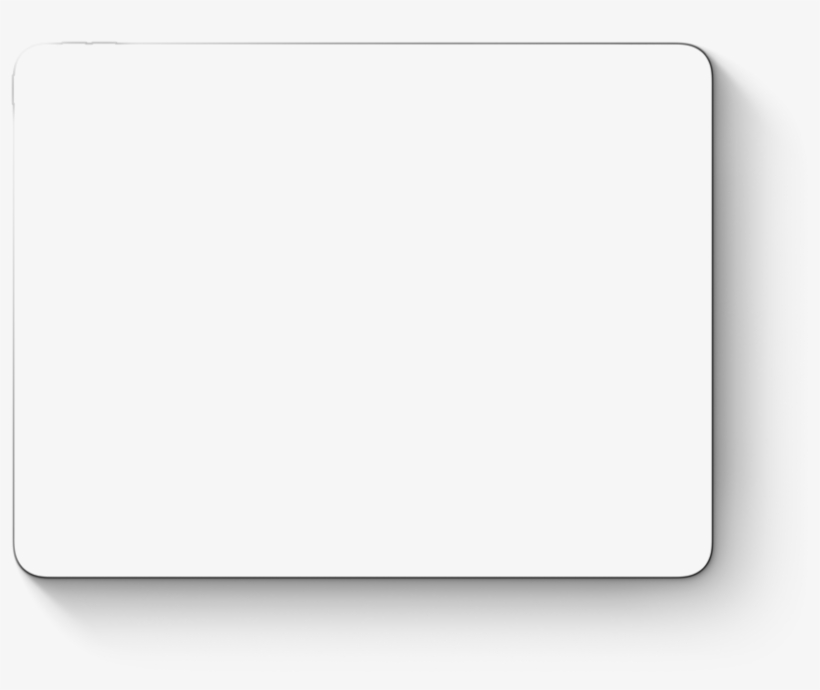 Simple, Intuitive Gestures Help You Get Around Ipad - Plastová Karta, transparent png download