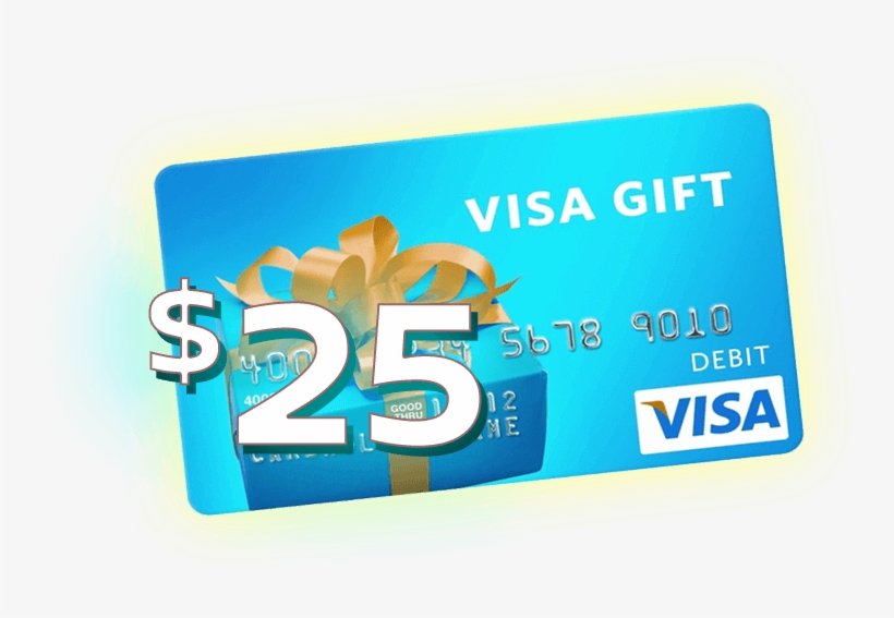 9 - Visa Gift Card, transparent png download