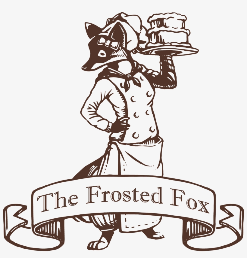 Frosted Fox Cakeshop - Illustration, transparent png download