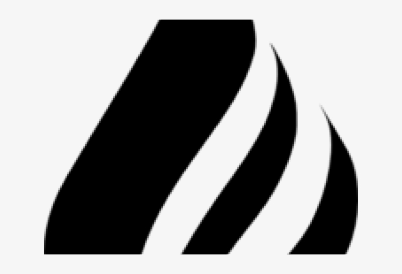 Flame Clipart Black And White - Circle, transparent png download