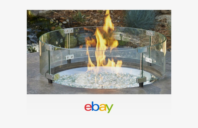 Fire Pit Wind Guard Fire Pits Rounding Foyer Glass Fire