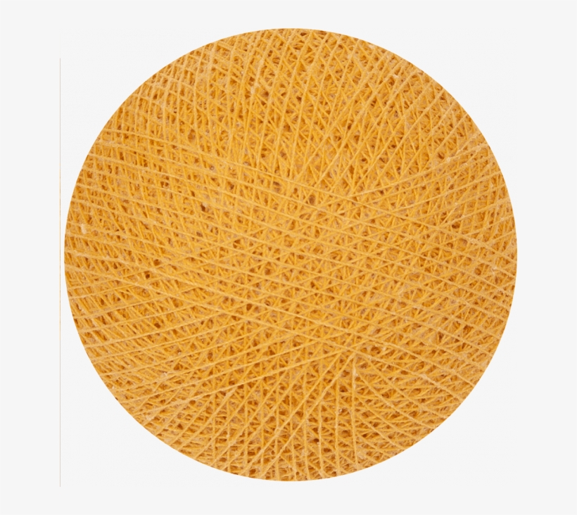 Mustard Cotton Ball - Circle, transparent png download