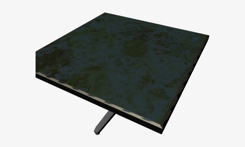 Above, A Table Mesh Using The Color-mapping Shader - Coffee Table, transparent png download