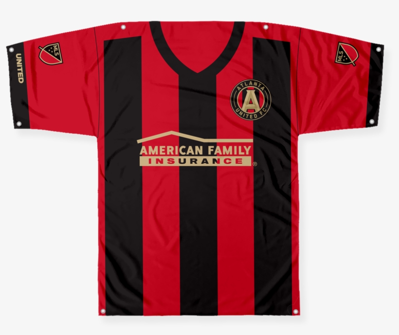 Atlanta United Fc 57" X 45" Jersey Banner - American Family Insurance, transparent png download
