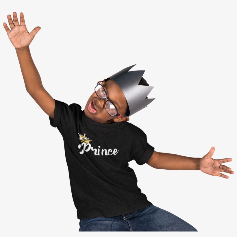 Prince Logo Short Sleeve Kids T-shirt - T-shirt, transparent png download