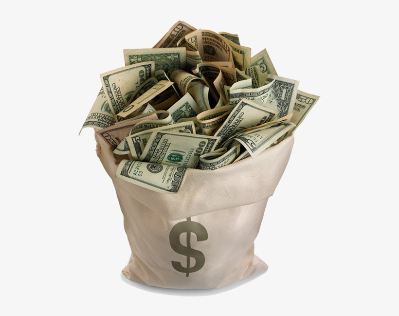 Bag Of Money, transparent png download