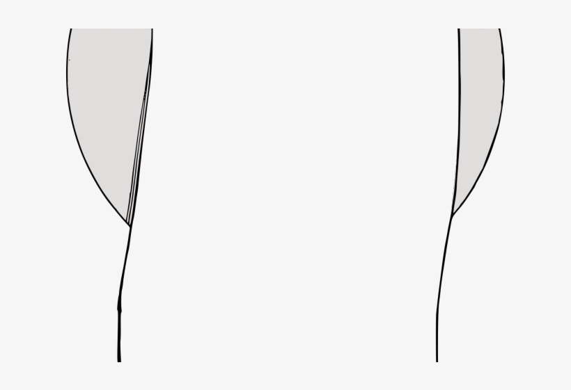 Scroll Clipart Frame - Line Art, transparent png download