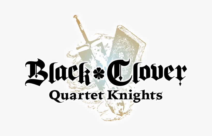 Newest Black Clover Game From The Usability Of The - Black Clover Quartet Knights Banner, transparent png download