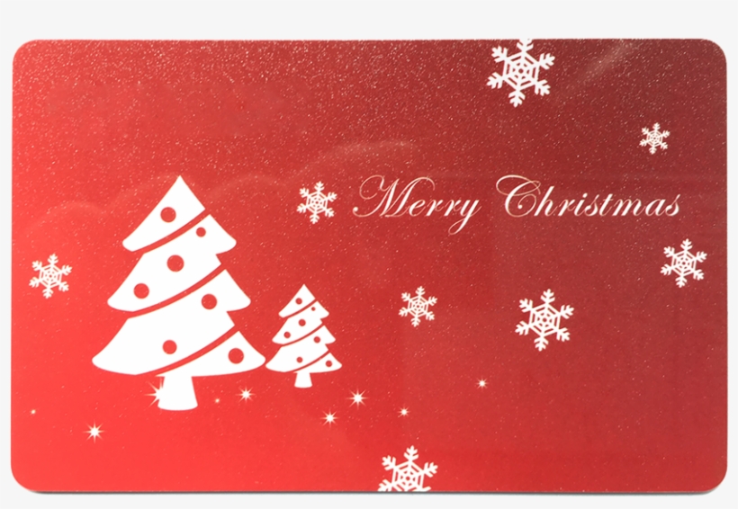 Factory Supply Free Sample Low Prices Cr80 Plastic - Christmas Tree, transparent png download