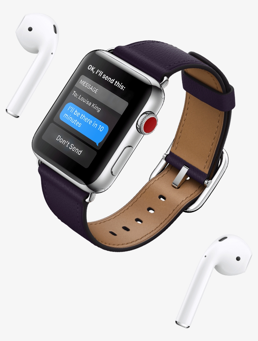 Now Siri Is Faster And Smarter - Get An Apple Watch Now, transparent png download