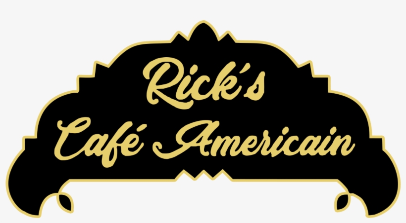 The Palms Theatres & Imax Rick's Cafe Americain - Calligraphy, transparent png download