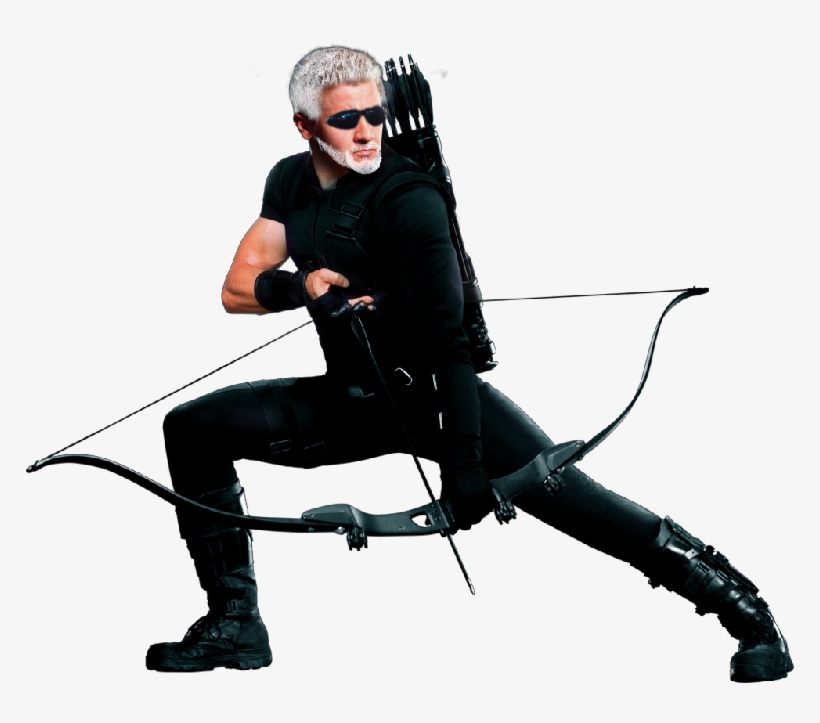 Old Man Png - Captain America Civil War Hawkeye, transparent png download