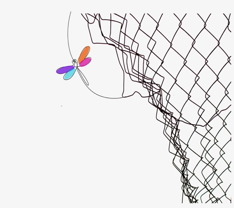 The Dragonfly Represents This Journey I Have Been On - Fence, transparent png download