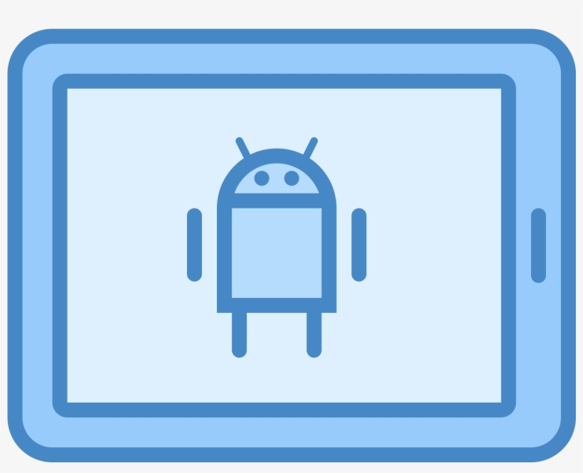 Android Tablet Icon - Android Table Icon, transparent png download