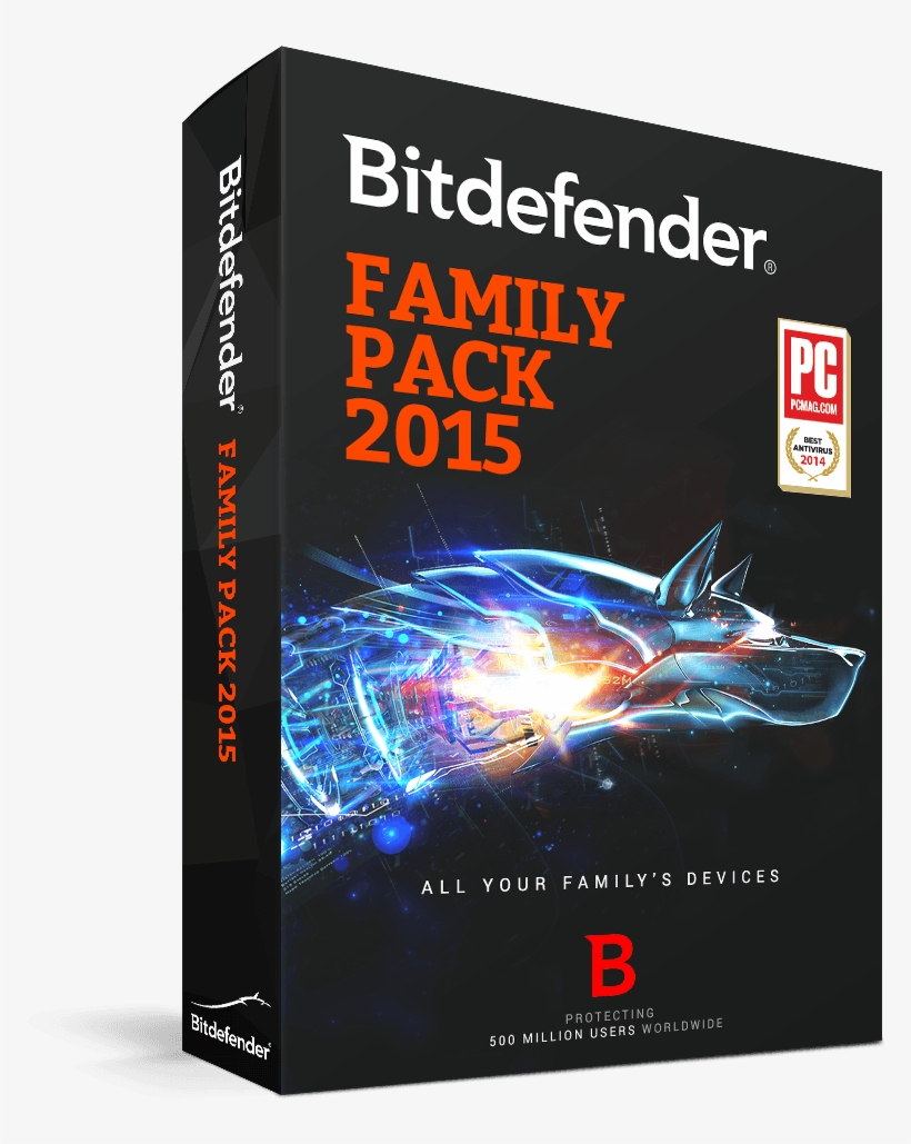 Antivirus Solutions For Home Users - Bitdefender Total Security 2015, transparent png download