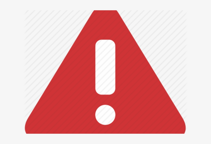 Search Icon Error - Red Warning Icon Png, transparent png download